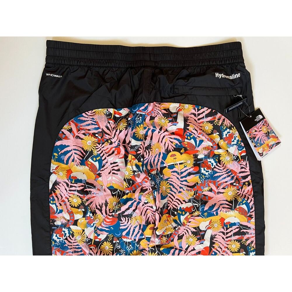 The North Face Woman's Printed Hydrenaline 2000 Windwall Flowers Pants Size L - Picture 6 of 12